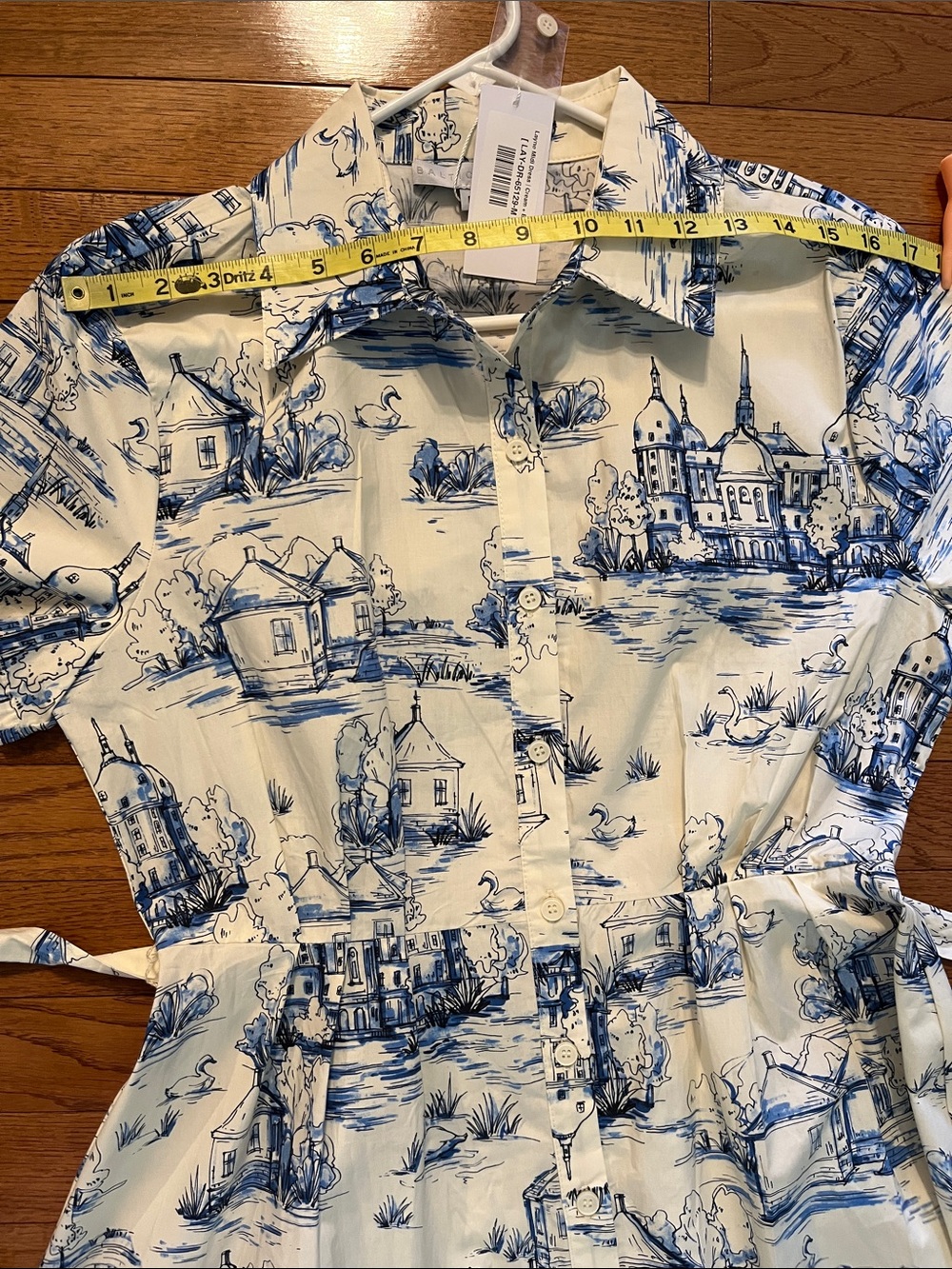 NWT Baltic Born Layne Midi Dress Holland Toile Print - Picture 8 of 16